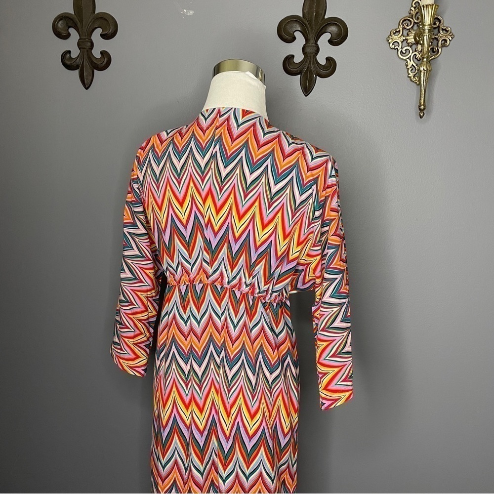 Lull Fama lightweight multi color maxi dress size Large - Picture 5 of 10